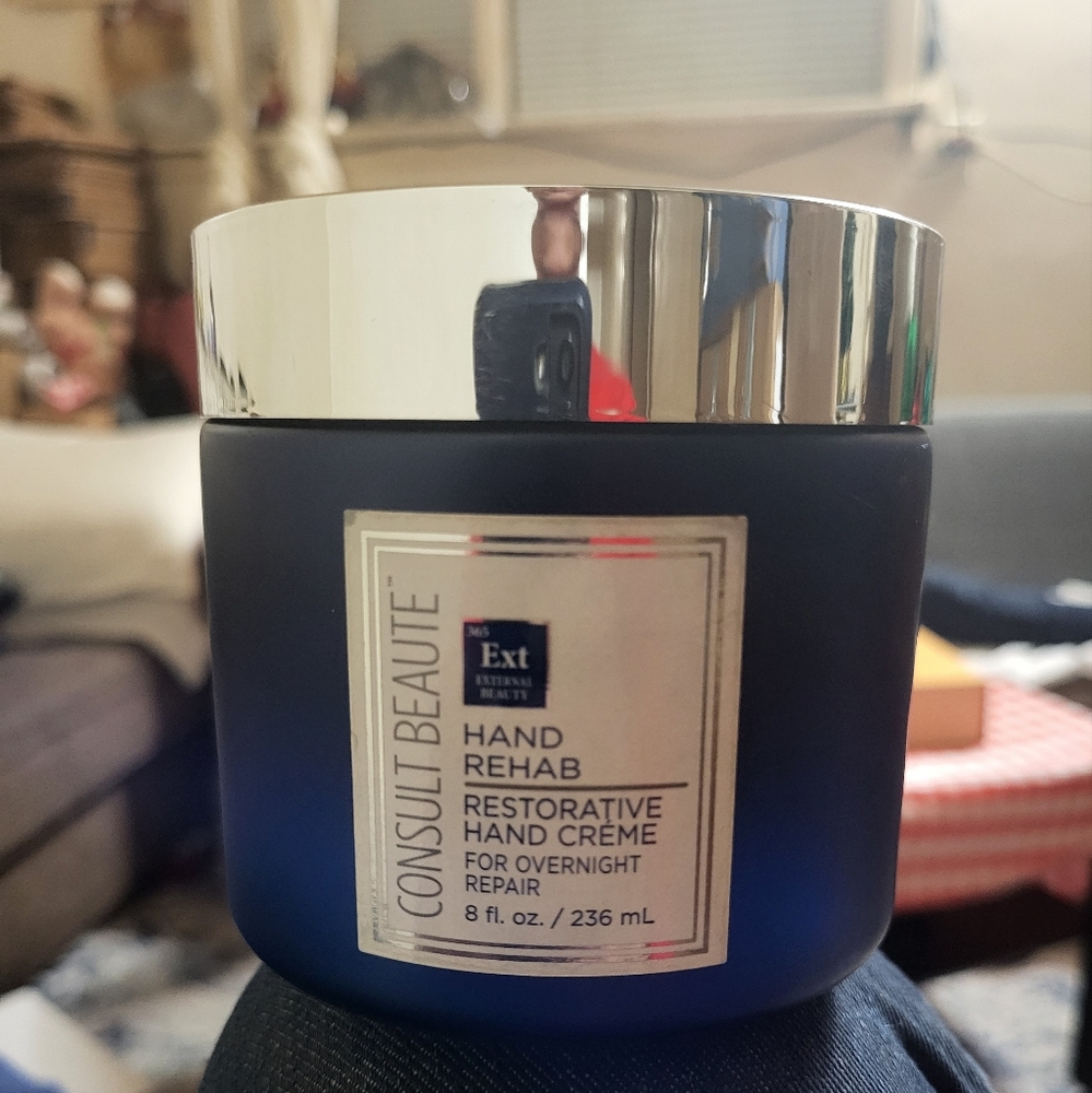 CONSULT BEAUTE HAND REHAB CREAM RESTORATIVE OVERNIGHT REPAIR 8 OZ